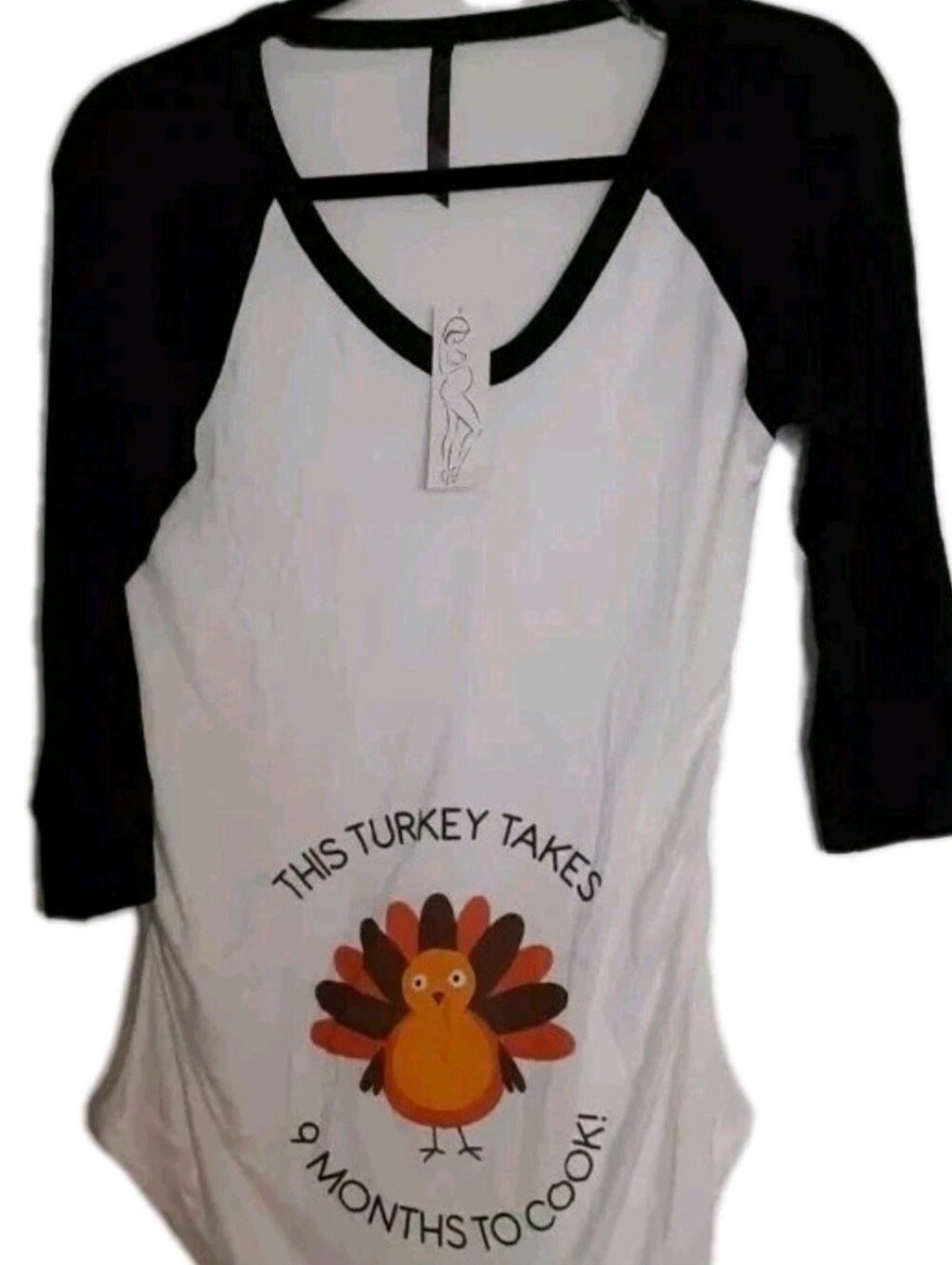 DESERER Maternity Turkey Top Size M NWT